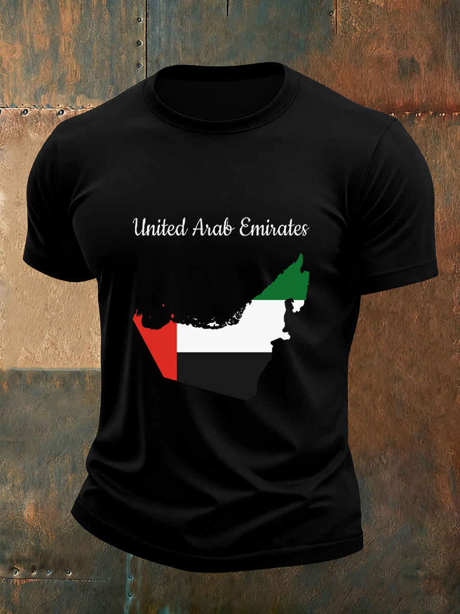 Men's Casual Loose-Fit Crew Neck Short Sleeve T-Shirt