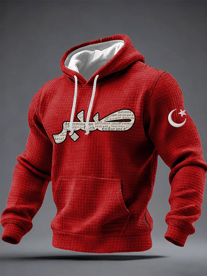 Men's Islamic Muslim Printed Hoodie